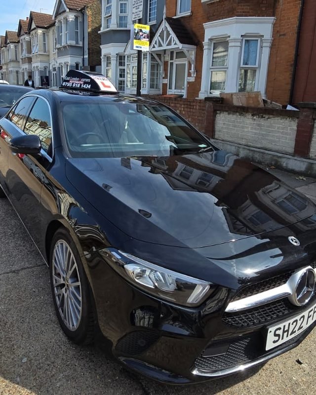 East London Learners automatic tuition car used for driving lessons in Barking